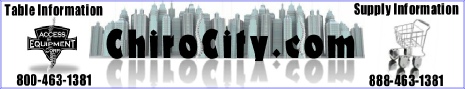 New chiropractic tables and  Used Chiropractic Tables